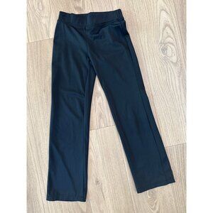 Weissman Black Dance Pants MC Nylon/Spandex Blend Elastic Waist Youth Size